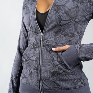 Buffbunny Citrus Black Core Zip Jacket - Size M